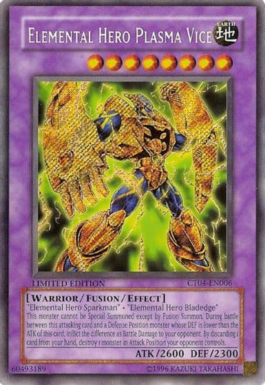 Elemental HERO Plasma Vice 2007 Collectors Tin Yu-Gi-Oh! card