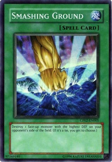 Smashing Ground Champion Pack 2 Yu-Gi-Oh! card