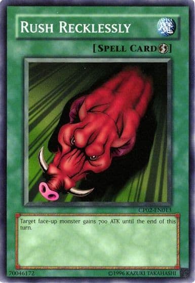 Rush Recklessly Champion Pack 2 Yu-Gi-Oh! card