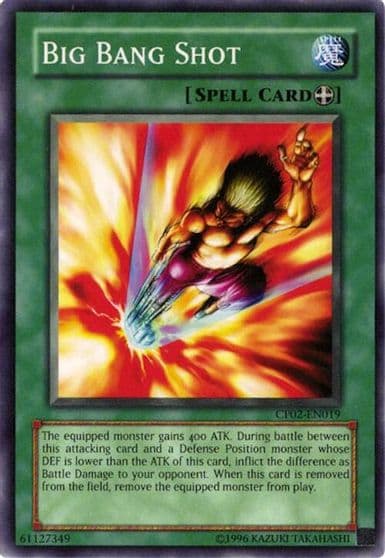 Big Bang Shot Champion Pack 2 Yu-Gi-Oh! card