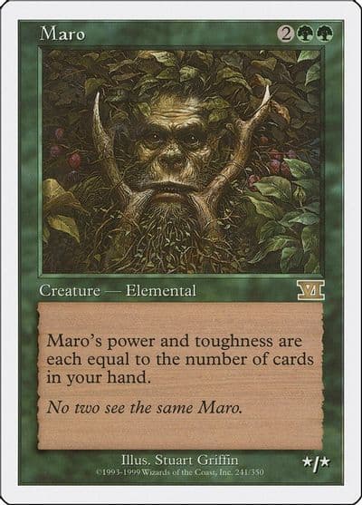 Maro Classic Sixth Edition Magic card