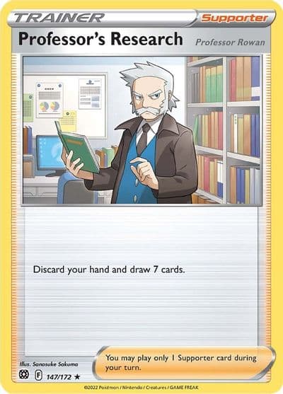 Professor's Research Deck Exclusives Pokemon card