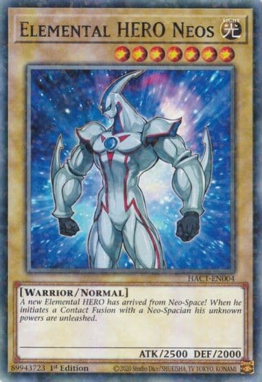 Elemental HERO Neos Duel Terminal Hidden Arsenal: Chapter 1 Yu-Gi-Oh! card