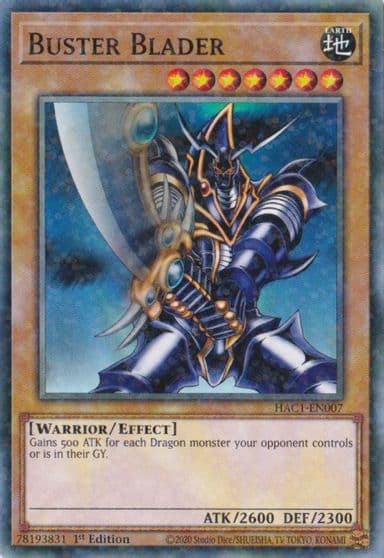 Buster Blader Duel Terminal Hidden Arsenal: Chapter 1 Yu-Gi-Oh! card