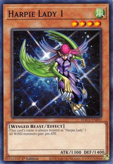 Harpie Lady 1 Hidden Arsenal: Chapter 1 Yu-Gi-Oh! card