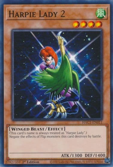 Harpie Lady 2 Hidden Arsenal: Chapter 1 Yu-Gi-Oh! card