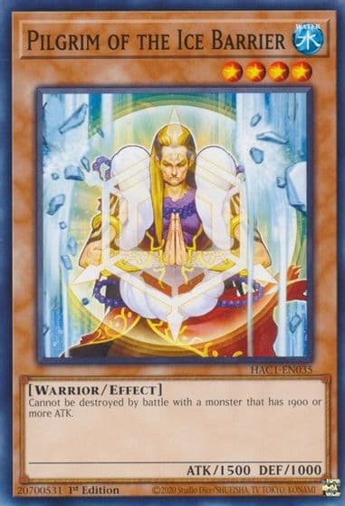 Pilgrim of the Ice Barrier Hidden Arsenal: Chapter 1 Yu-Gi-Oh! card