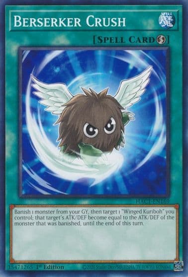 Berserker Crush Hidden Arsenal: Chapter 1 Yu-Gi-Oh! card