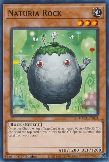 Naturia Rock Hidden Arsenal: Chapter 1 Yu-Gi-Oh! card