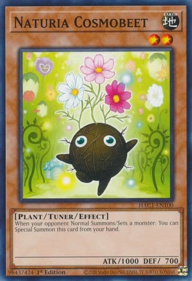 Naturia Cosmobeet Hidden Arsenal: Chapter 1 Yu-Gi-Oh! card