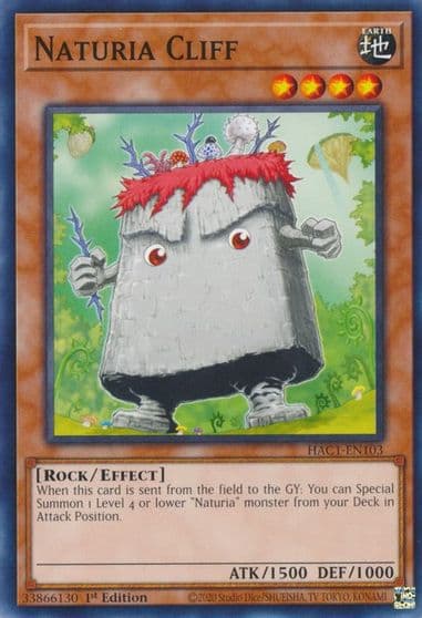 Naturia Cliff Hidden Arsenal: Chapter 1 Yu-Gi-Oh! card
