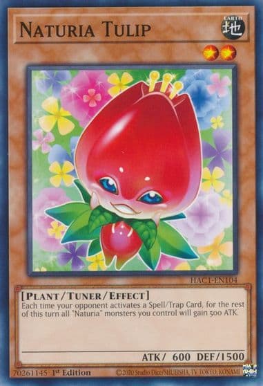 Naturia Tulip Hidden Arsenal: Chapter 1 Yu-Gi-Oh! card