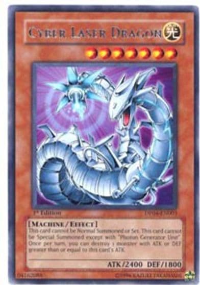 Cyber Laser Dragon Duelist Pack 4: Zane Truesdale Yu-Gi-Oh! card