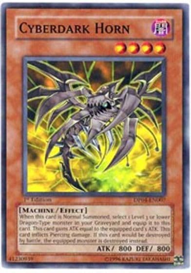Cyberdark Horn Duelist Pack 4: Zane Truesdale Yu-Gi-Oh! card