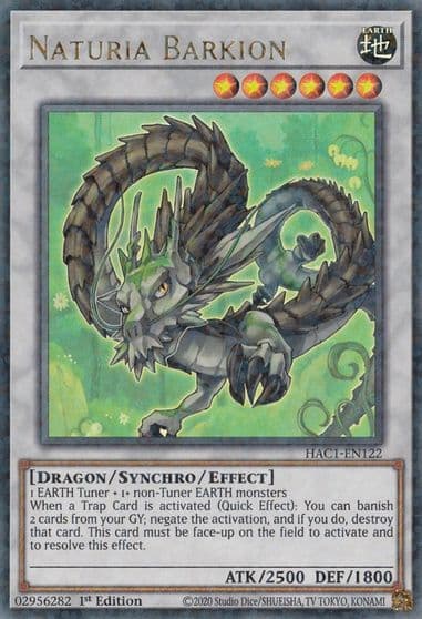 Naturia Barkion Duel Terminal Hidden Arsenal: Chapter 1 Yu-Gi-Oh! card
