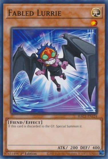Fabled Lurrie Hidden Arsenal: Chapter 1 Yu-Gi-Oh! card