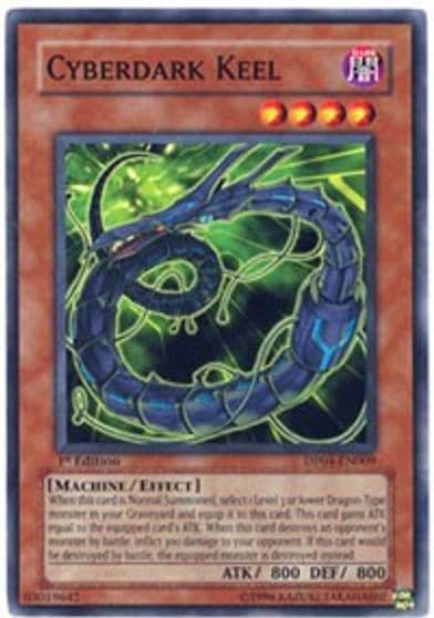 Cyberdark Keel Duelist Pack 4: Zane Truesdale Yu-Gi-Oh! card