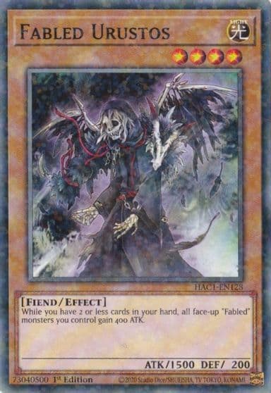 Fabled Urustos Duel Terminal Hidden Arsenal: Chapter 1 Yu-Gi-Oh! card