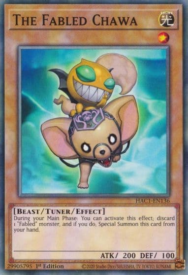 The Fabled Chawa Hidden Arsenal: Chapter 1 Yu-Gi-Oh! card