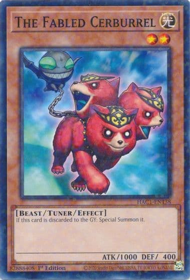 The Fabled Cerburrel Duel Terminal Hidden Arsenal: Chapter 1 Yu-Gi-Oh! card