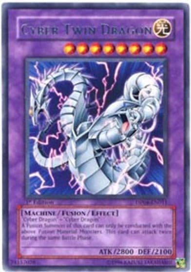 Cyber Twin Dragon Duelist Pack 4: Zane Truesdale Yu-Gi-Oh! card
