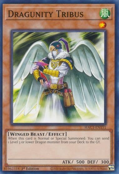 Dragunity Tribus Hidden Arsenal: Chapter 1 Yu-Gi-Oh! card