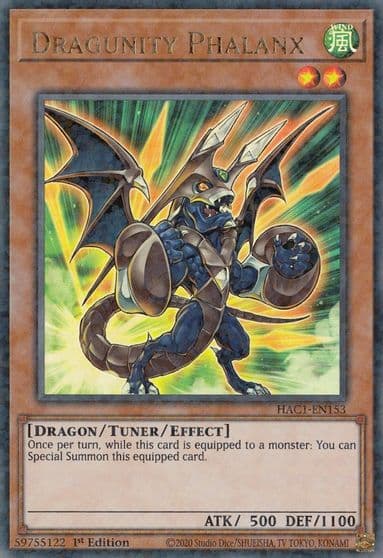 Dragunity Phalanx Duel Terminal Hidden Arsenal: Chapter 1 Yu-Gi-Oh! card