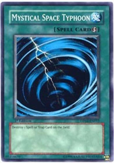 Mystical Space Typhoon Duelist Pack 4: Zane Truesdale Yu-Gi-Oh! card