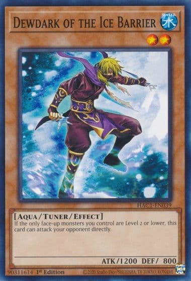 Dewdark of the Ice Barrier Hidden Arsenal: Chapter 1 Yu-Gi-Oh! card