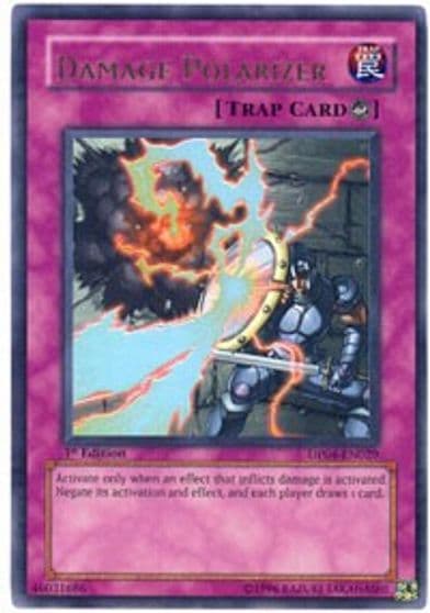 Damage Polarizer Duelist Pack 4: Zane Truesdale Yu-Gi-Oh! card