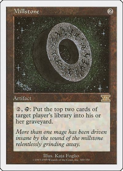 Millstone Classic Sixth Edition Magic card
