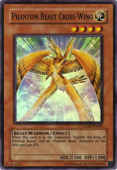 Phantom Beast Cross Wing GX Tag Force Promo Yu-Gi-Oh! card