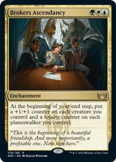 Brokers Ascendancy Streets of New Capenna Magic card