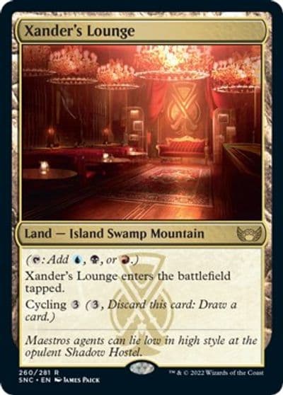 Xanders Lounge Streets of New Capenna Magic card