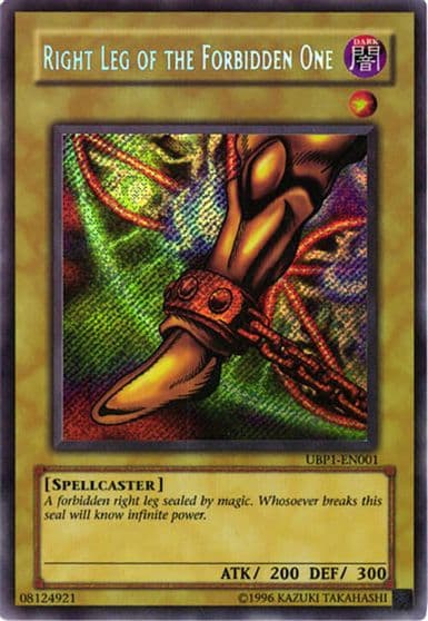 Right Leg of the Forbidden One GX Ultimate Beginner's Pack 1 Yu-Gi-Oh! card