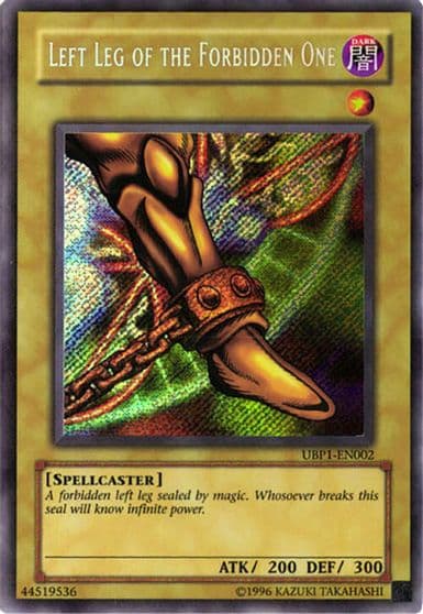 Left Leg of the Forbidden One GX Ultimate Beginner's Pack 1 Yu-Gi-Oh! card
