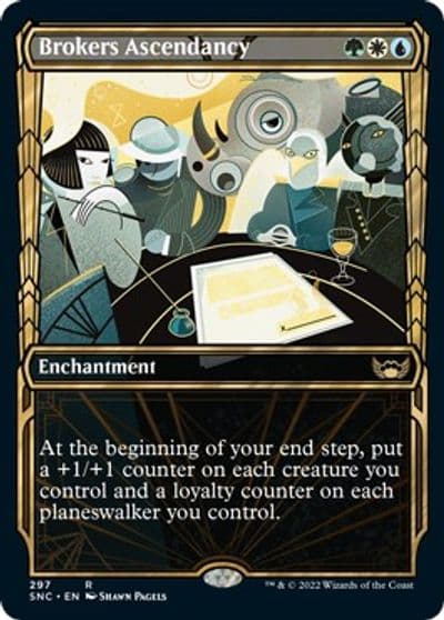 Brokers Ascendancy Showcase Streets of New Capenna Magic card