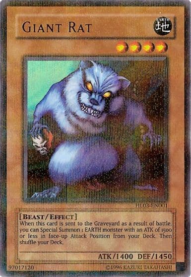 Giant Rat Hobby League 3 Yu-Gi-Oh! card
