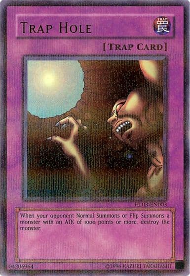 Trap Hole Hobby League 3 Yu-Gi-Oh! card