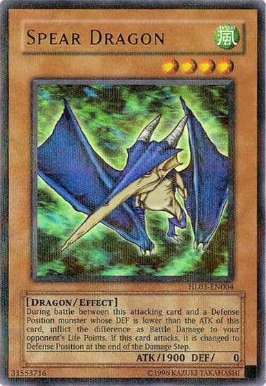 Spear Dragon Hobby League 3 Yu-Gi-Oh! card
