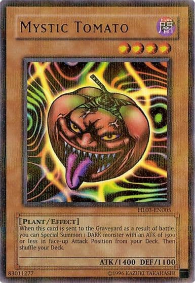 Mystic Tomato Hobby League 3 Yu-Gi-Oh! card