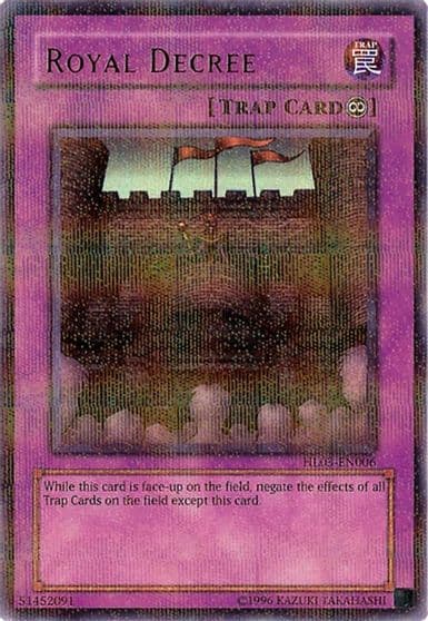 Royal Decree Hobby League 3 Yu-Gi-Oh! card