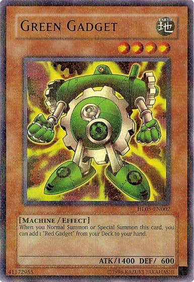 Green Gadget Hobby League 5 Yu-Gi-Oh! card