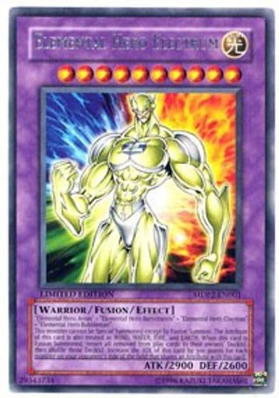 Elemental Hero Electrum McDonald's Promo Series 2 Yu-Gi-Oh! card