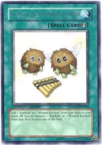 The Flute of Summoning Kuriboh McDonald's Promo Series 2 Yu-Gi-Oh! card