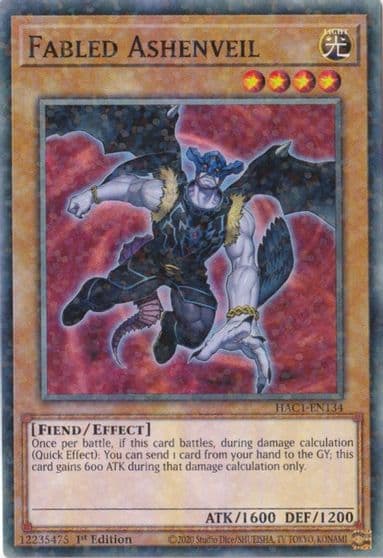 Fabled Ashenveil Duel Terminal Hidden Arsenal: Chapter 1 Yu-Gi-Oh! card