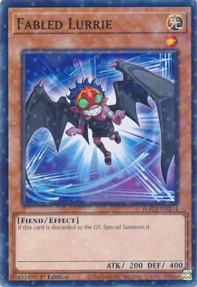 Fabled Lurrie Duel Terminal Hidden Arsenal: Chapter 1 Yu-Gi-Oh! card