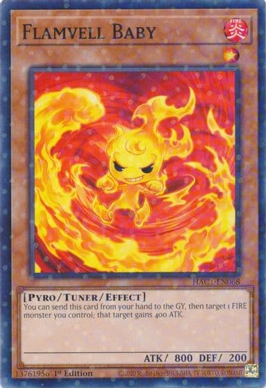 Flamvell Baby Duel Terminal Hidden Arsenal: Chapter 1 Yu-Gi-Oh! card