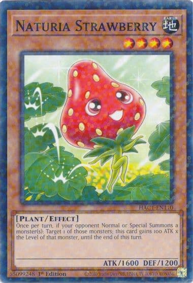 Naturia Strawberry Duel Terminal Hidden Arsenal: Chapter 1 Yu-Gi-Oh! card