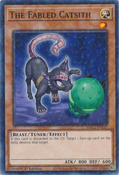 The Fabled Catsith Duel Terminal Hidden Arsenal: Chapter 1 Yu-Gi-Oh! card